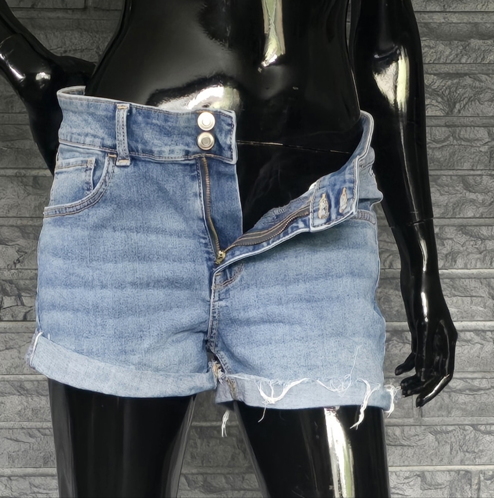 No Boundaries Blue Jean Shorts 13